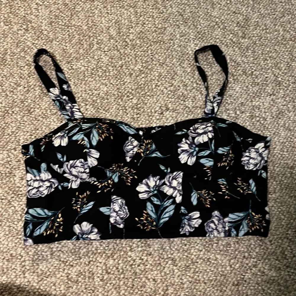 Black corset top